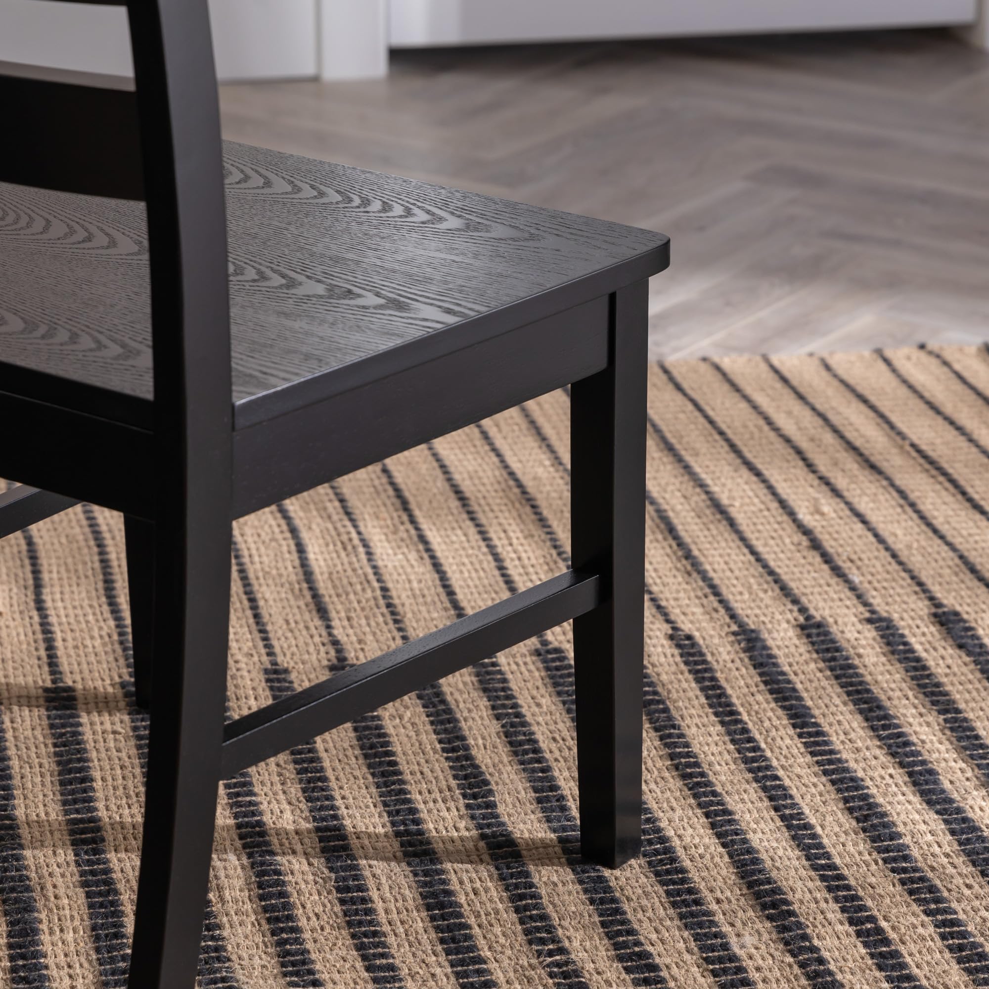 Wood Armless Dining Chairs (Set Of 2) - From Where - 