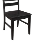 Wood Armless Dining Chairs (Set Of 2) - From Where - 