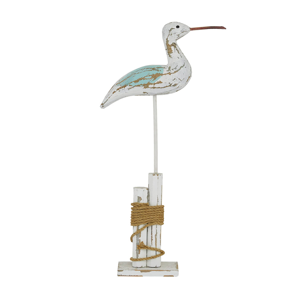 Wood Bird Decorative Sculpture - From Where - 