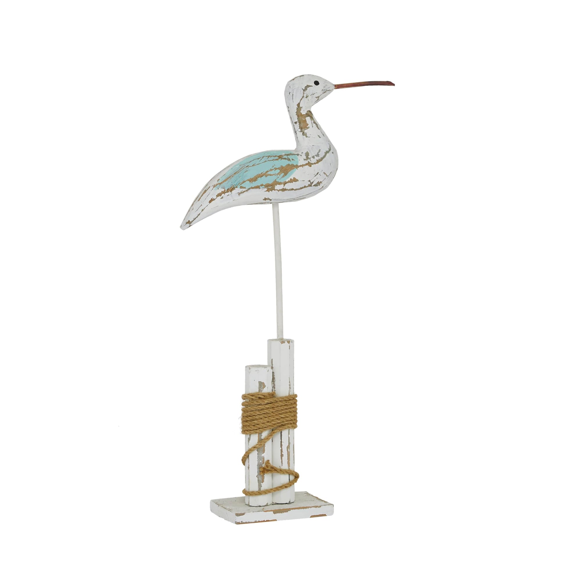 Wood Bird Decorative Sculpture - From Where - 