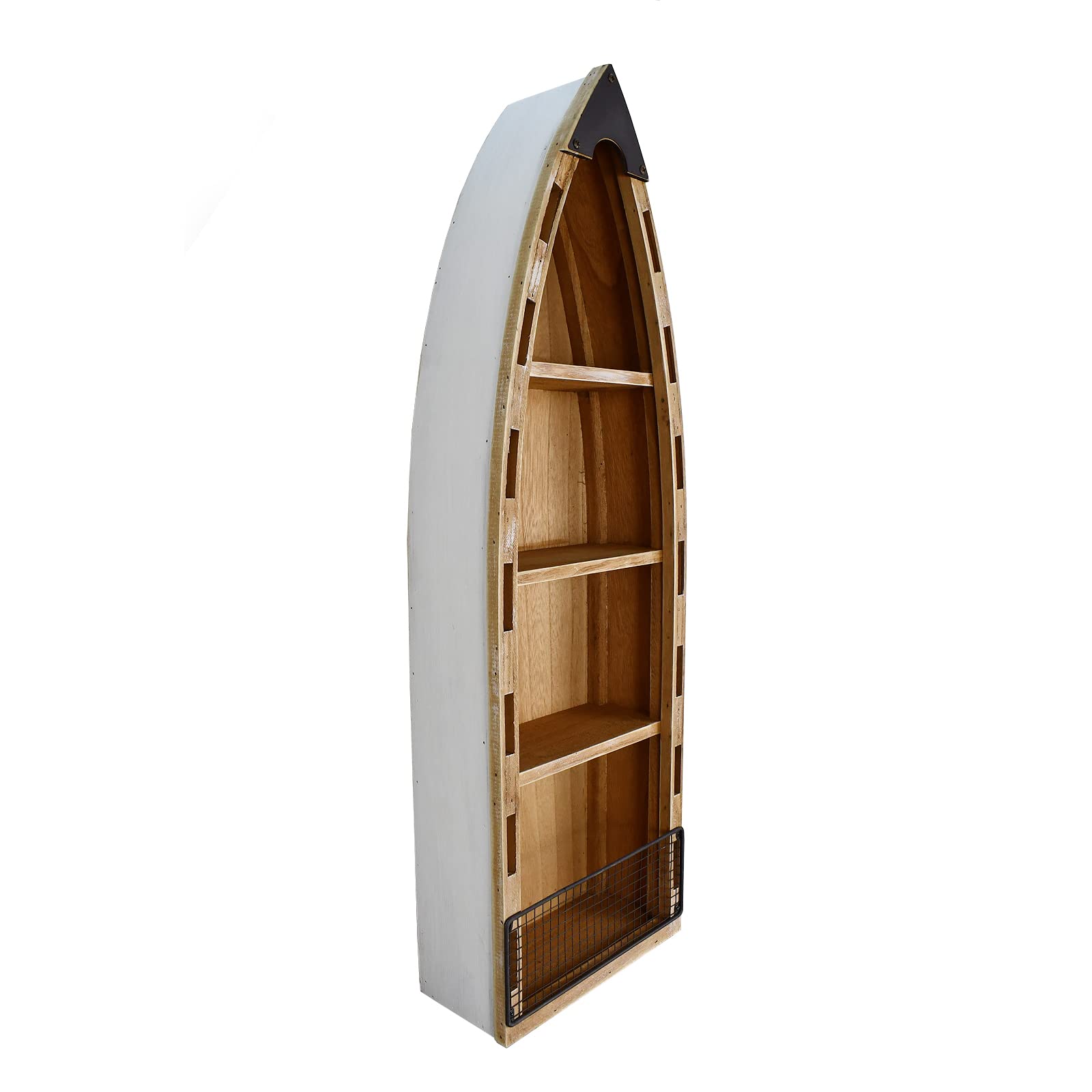 Wood Boat Shelf - From Where - 