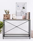 Wood Console Sofa Side Table - From Where - 
