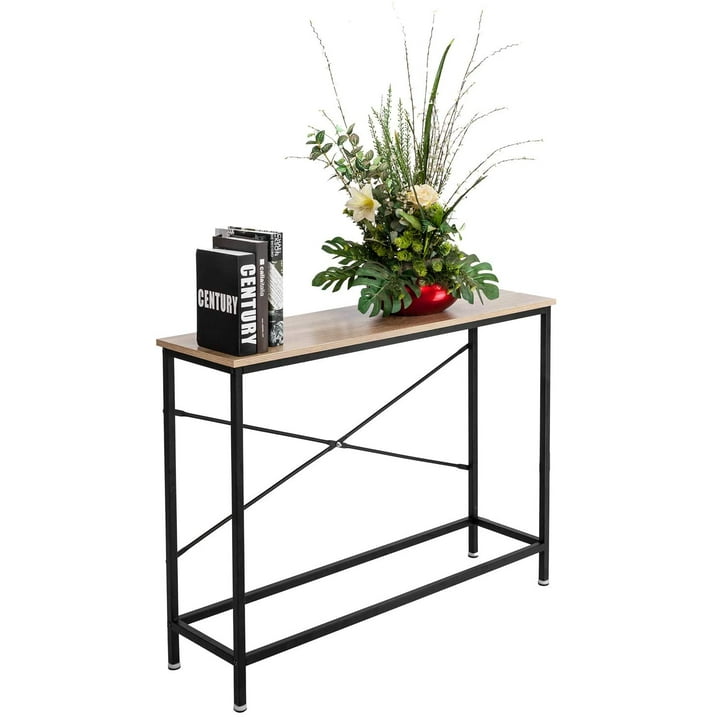 Wood Console Sofa Side Table - From Where - 