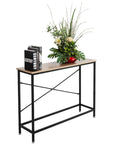 Wood Console Sofa Side Table - From Where - 