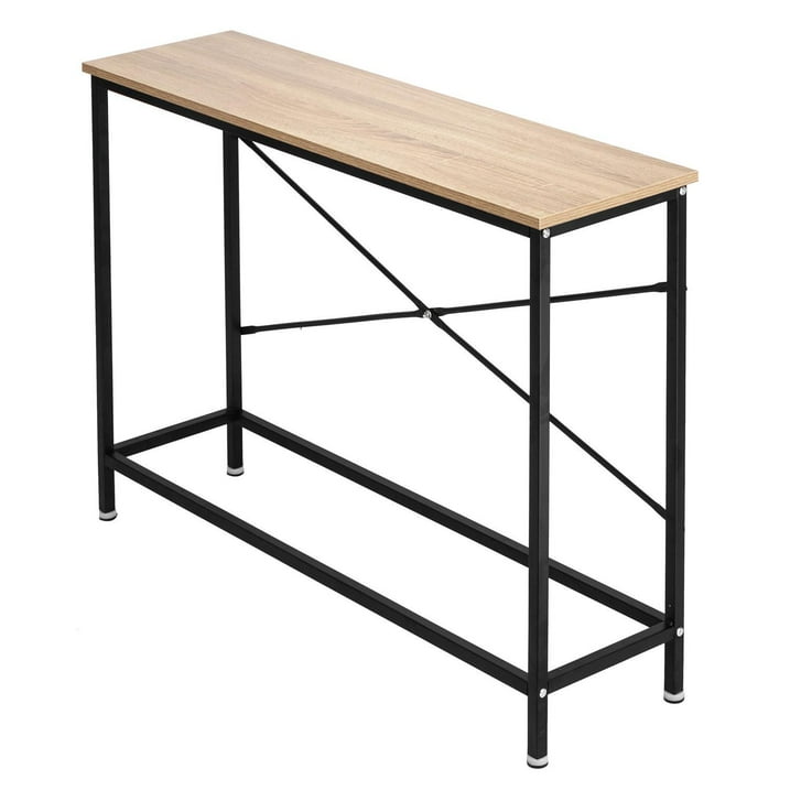 Wood Console Sofa Side Table - From Where - 