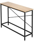Wood Console Sofa Side Table - From Where - 