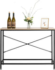 Wood Console Sofa Side Table - From Where - 