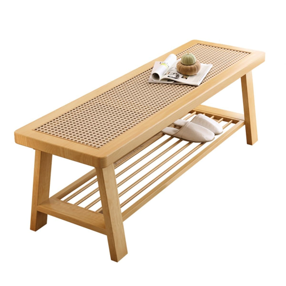 Wood Entryway Bench - From Where - 