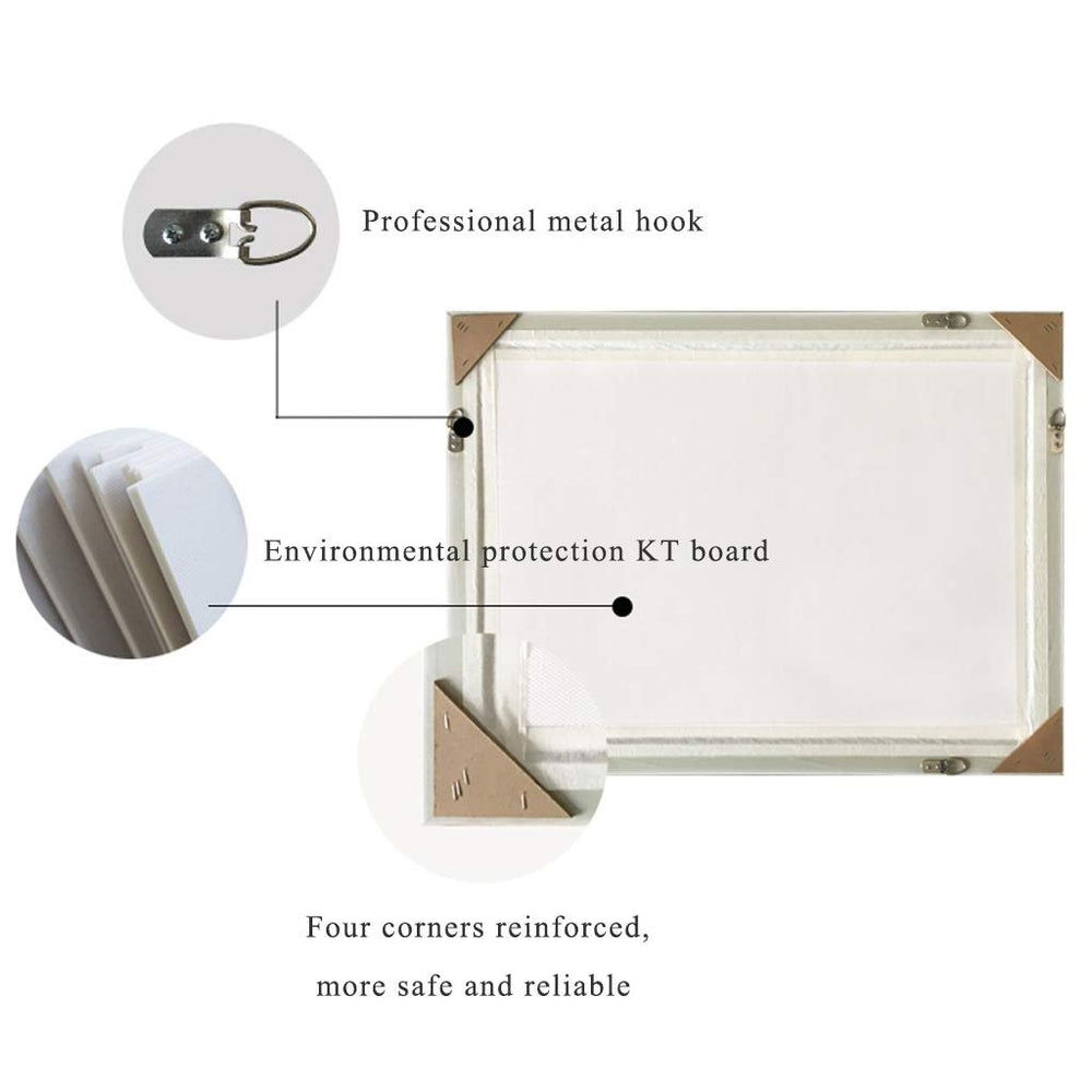 Wood Frame Retro Hanging Accent Mirror - From Where - 