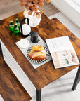 Wood Kitchen Dining Table Set - From Where - 