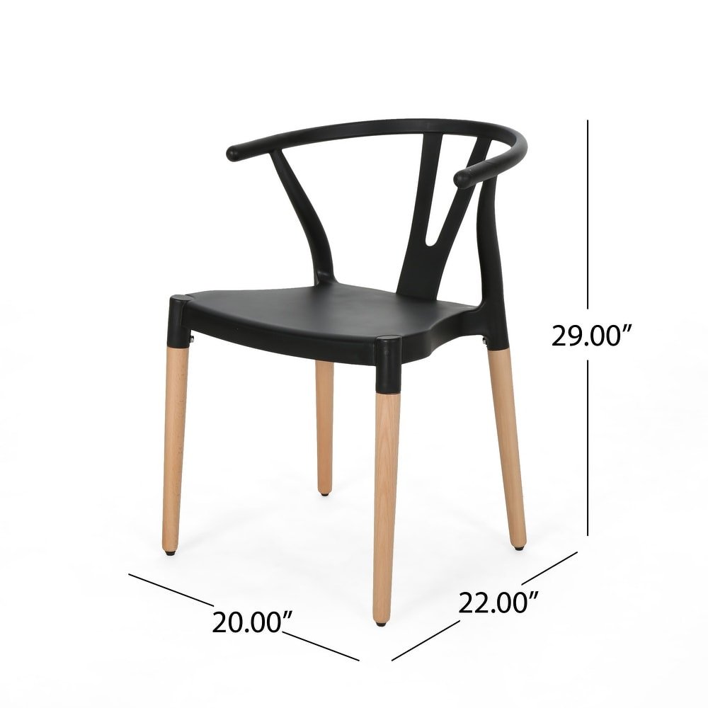 Wood Leg Dining Chairs (Set of 2) - From Where - 