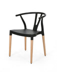 Wood Leg Dining Chairs (Set of 2) - From Where - 
