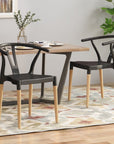 Wood Leg Dining Chairs (Set of 2) - From Where - 
