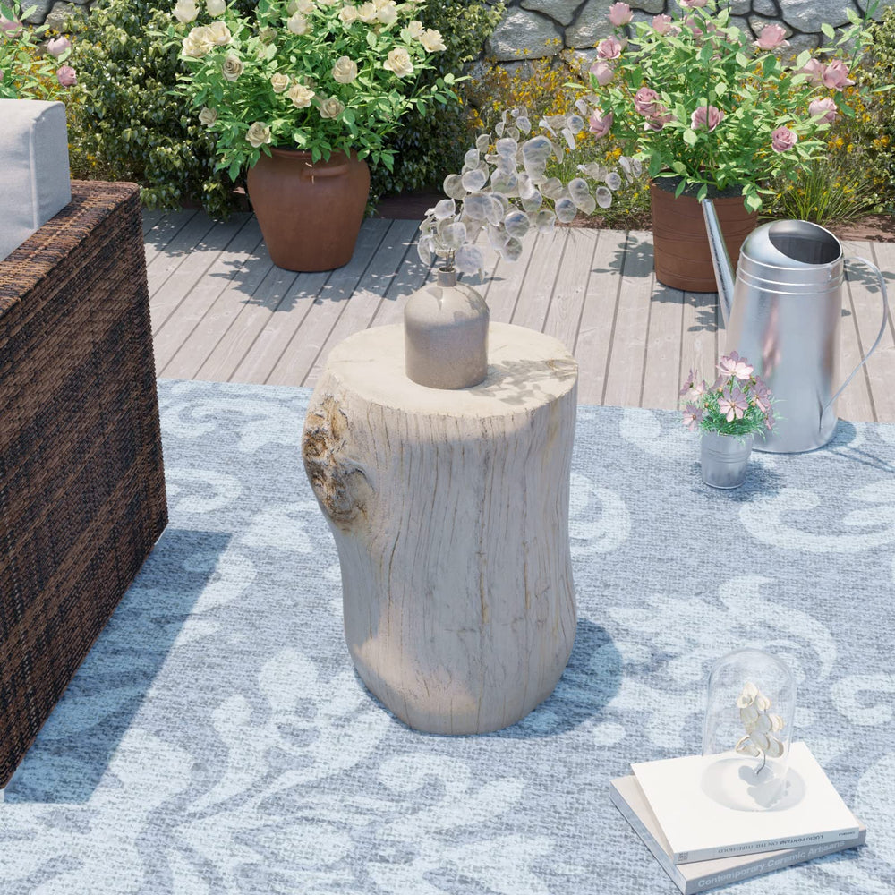 Wood - Look Accent Side Table - From Where - 