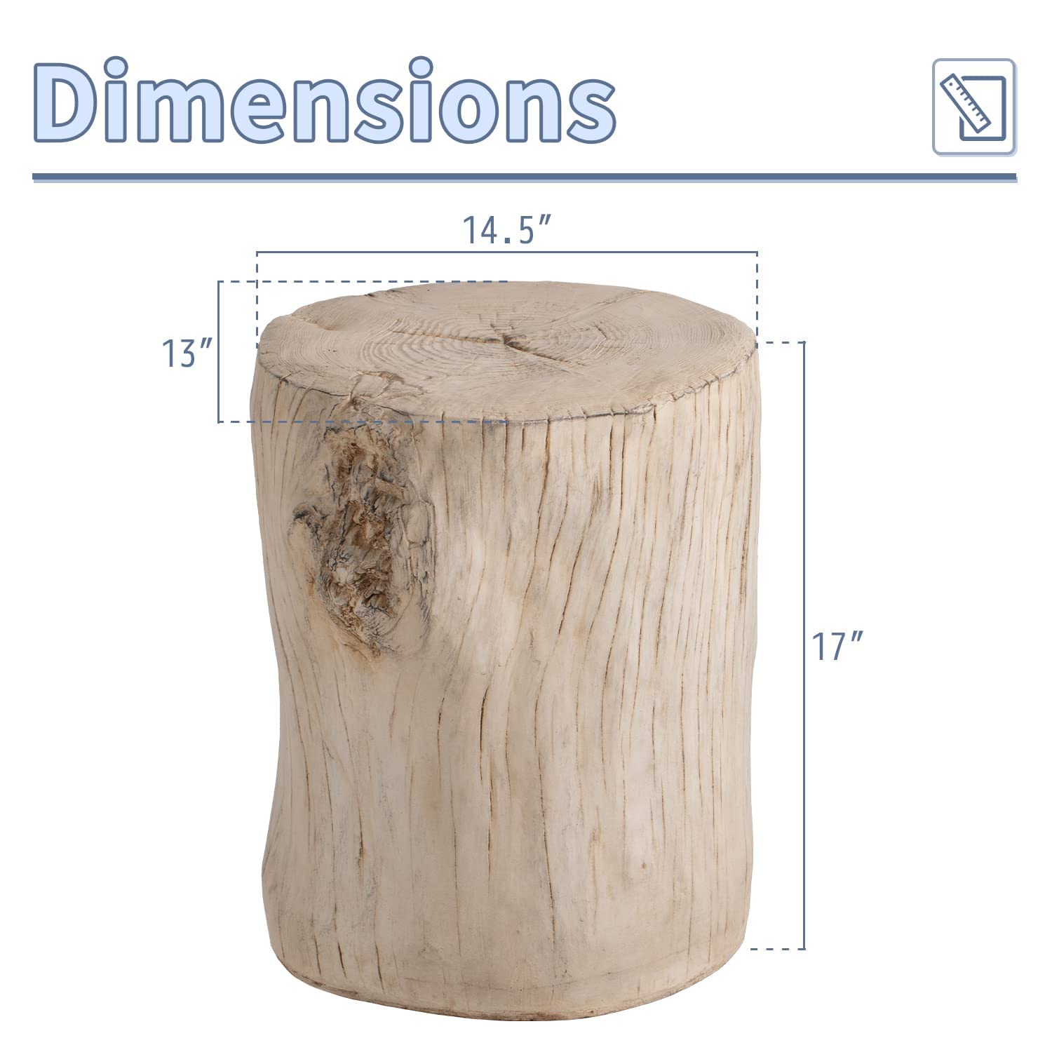 Wood - Look Accent Side Table - From Where - 