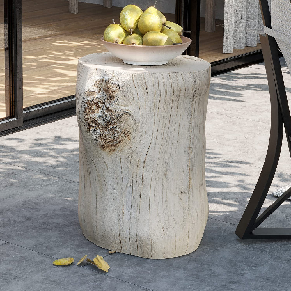 Wood - Look Accent Side Table - From Where - 