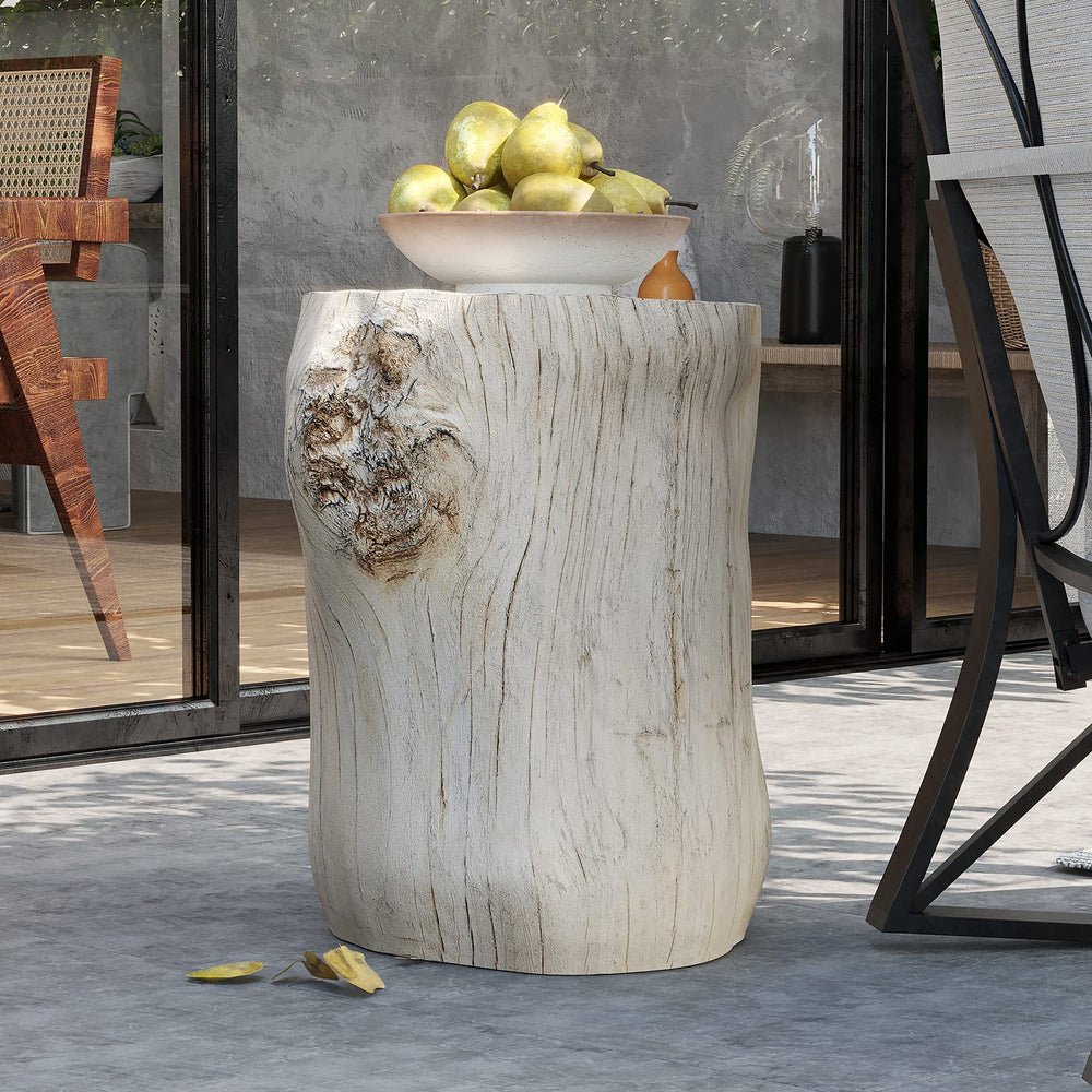 Wood - Look Accent Side Table - From Where - 