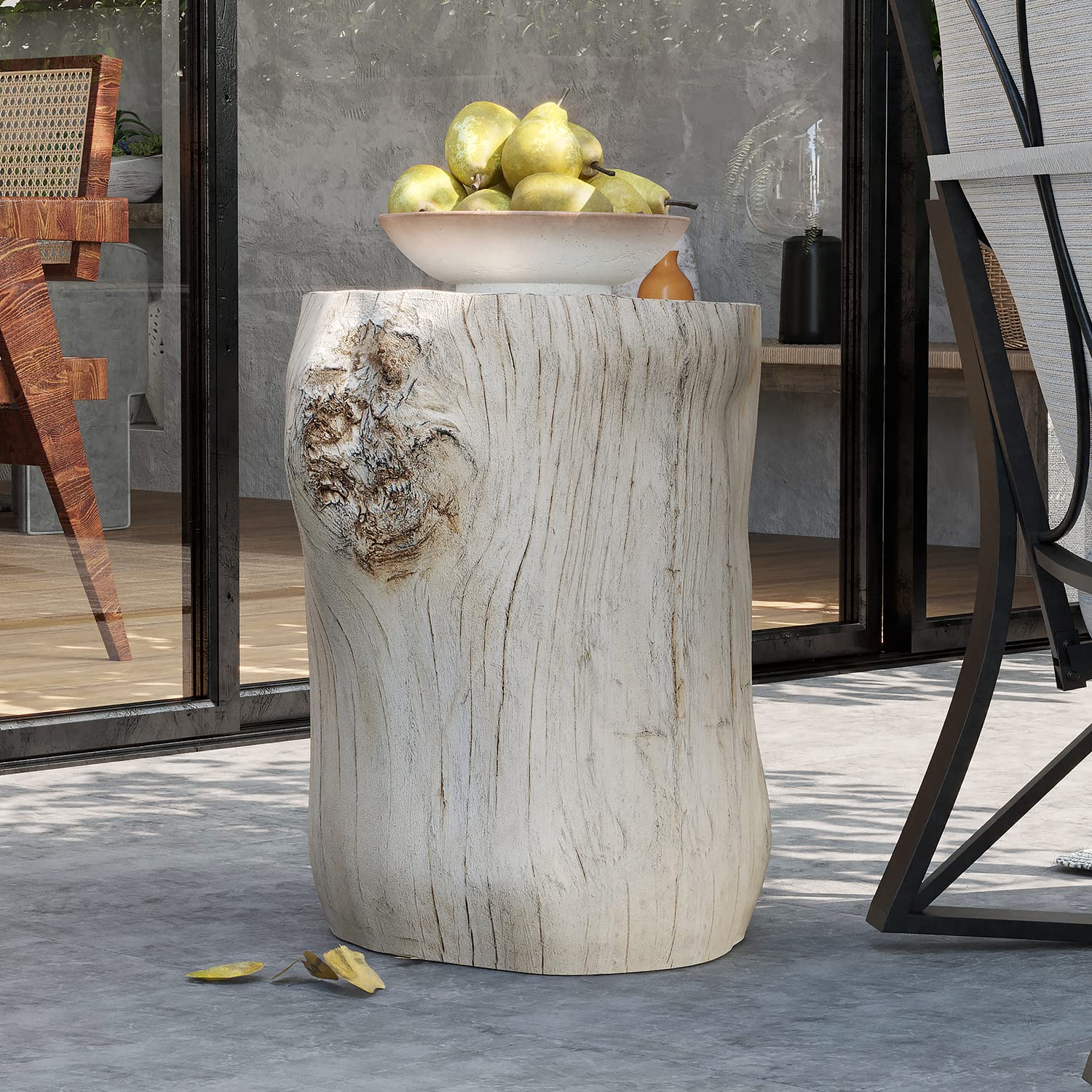 Wood - Look Accent Side Table - From Where - 