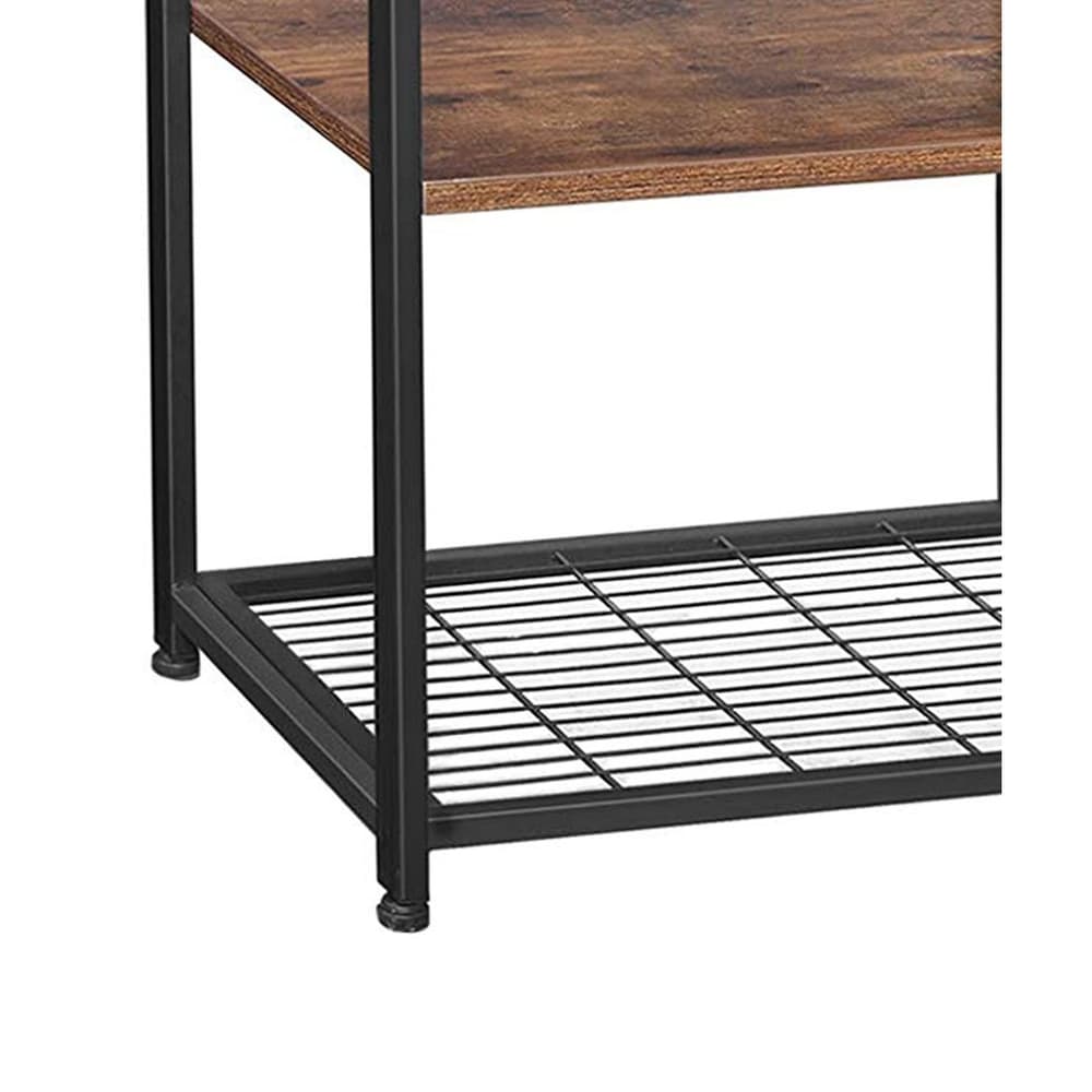 Wood Metal Frame Bakers Rack - From Where - 