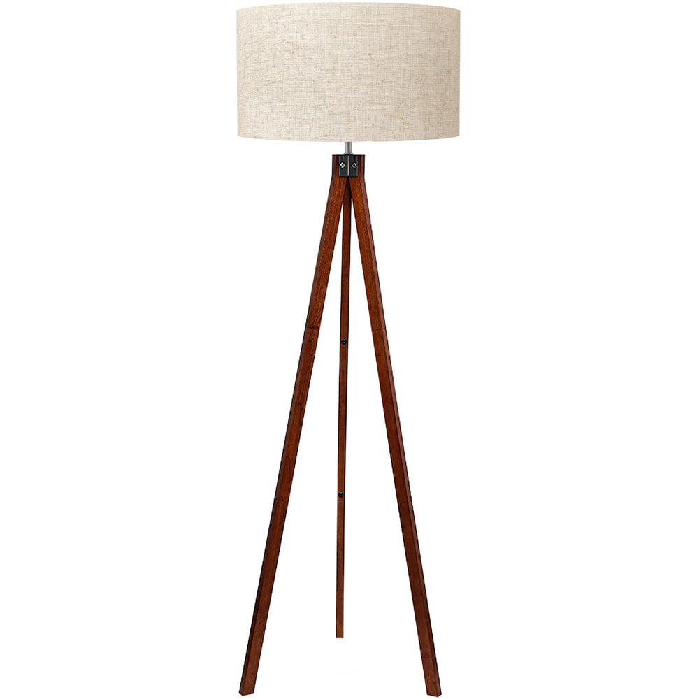 Wood Tripod Floor Lamp - From Where - 