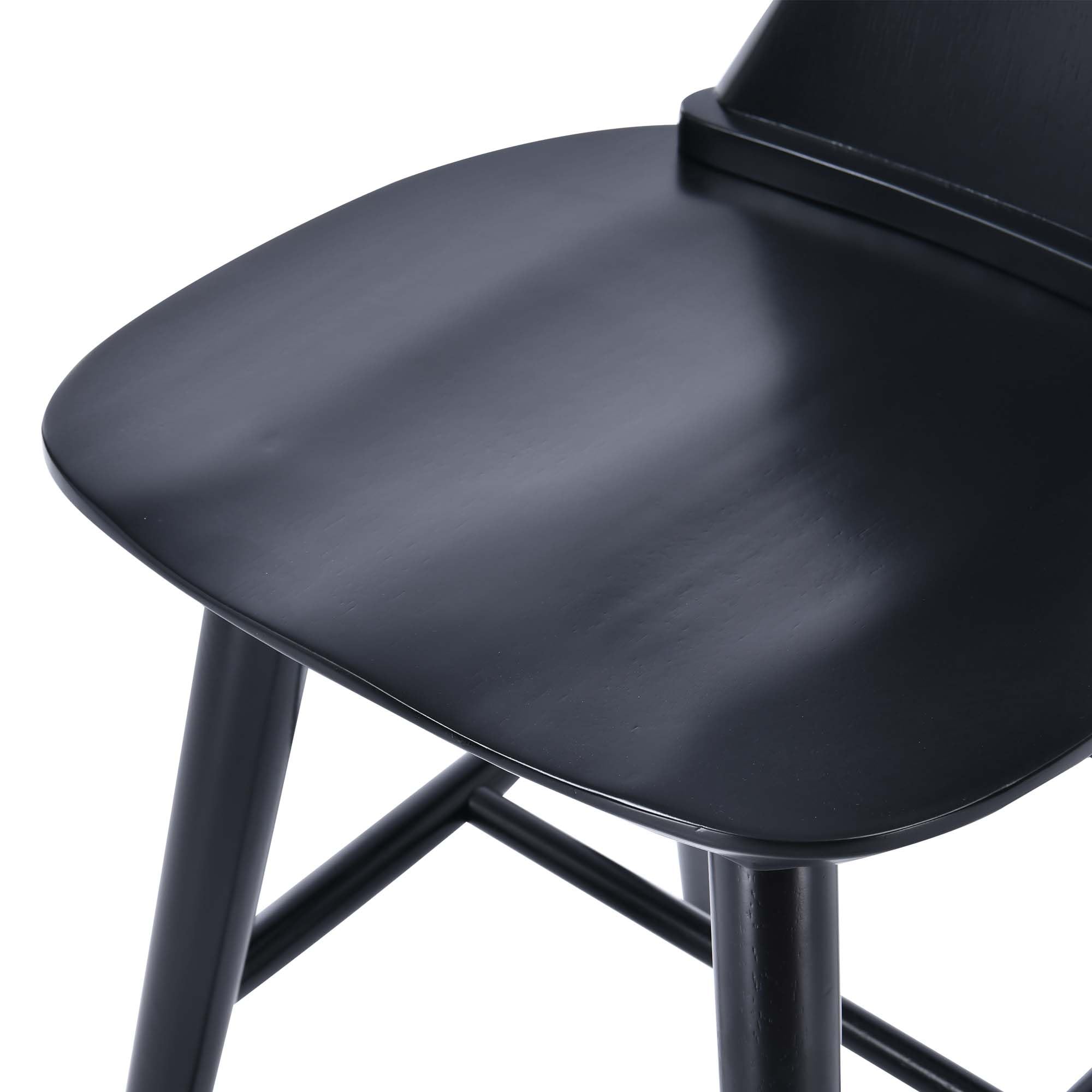 Wooden Counter Height Bar Stools (Set of 2) - From Where - 