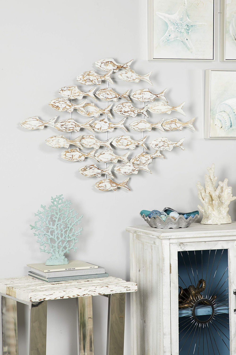Wooden Fish Handmade Wall Sculpture - From Where - 