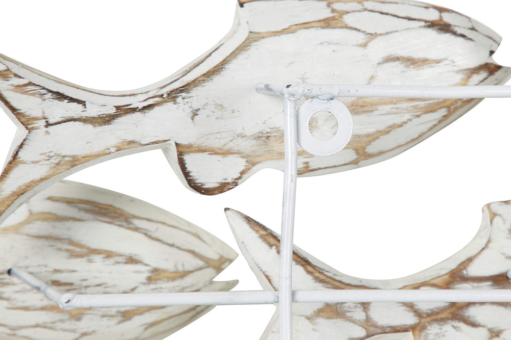 Wooden Fish Handmade Wall Sculpture - From Where - 