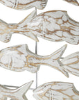 Wooden Fish Handmade Wall Sculpture - From Where - 