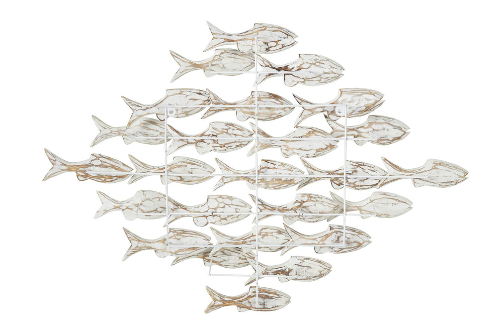 Wooden Fish Handmade Wall Sculpture - From Where - 