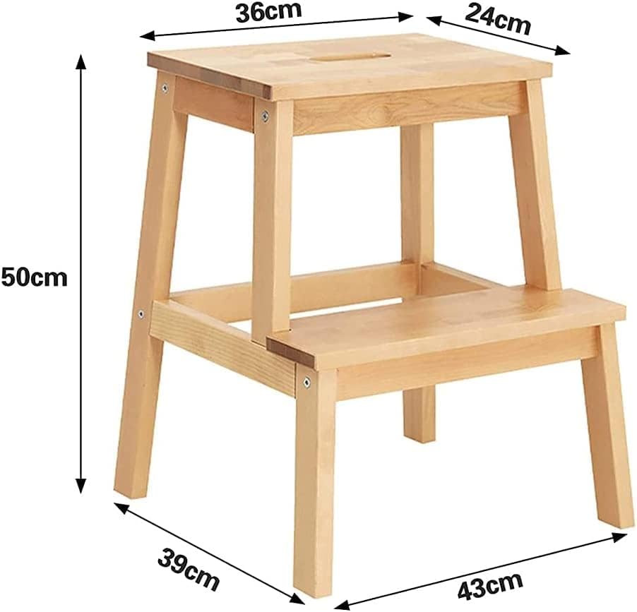 Wooden Folding Step Stool - From Where - 