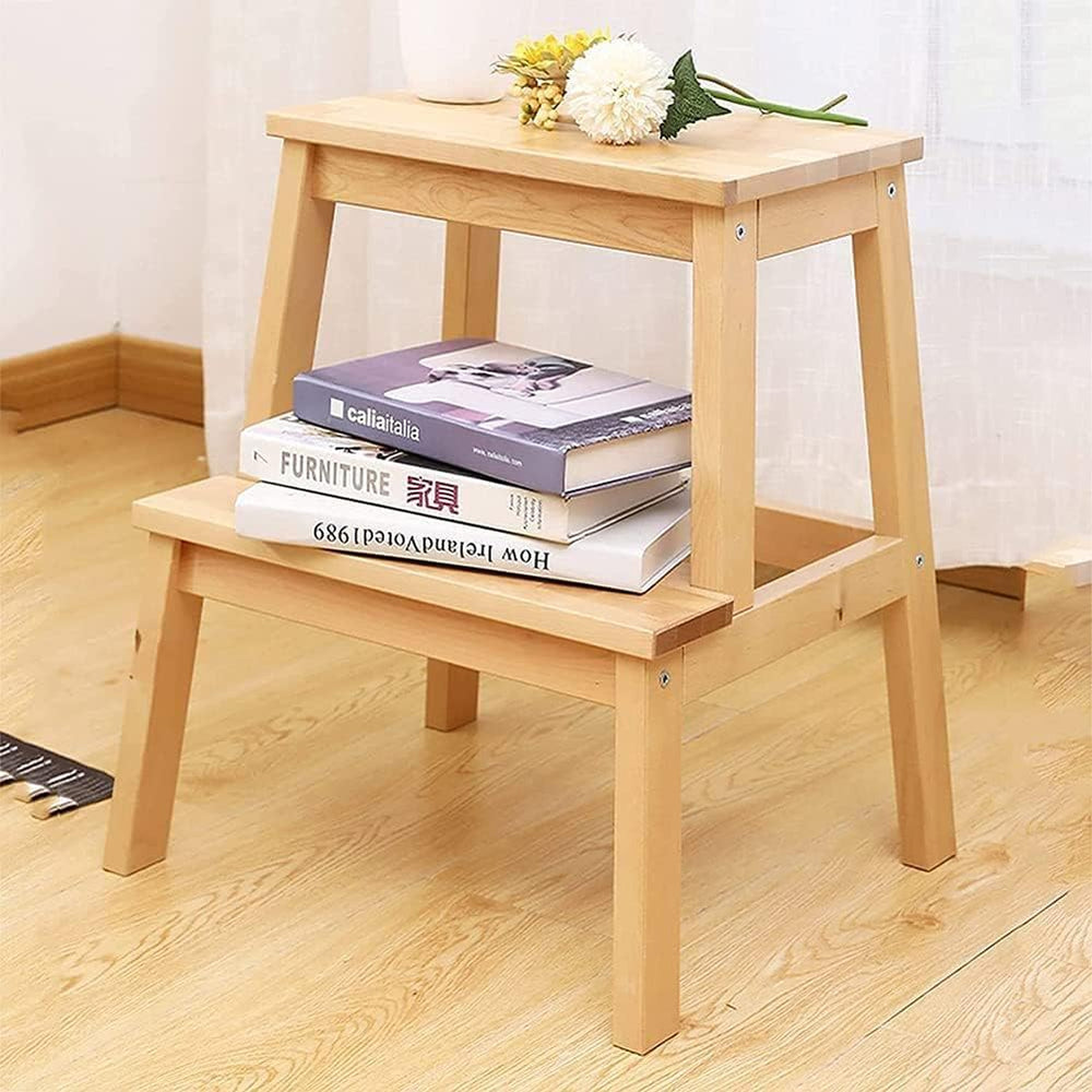 Wooden Folding Step Stool - From Where - 