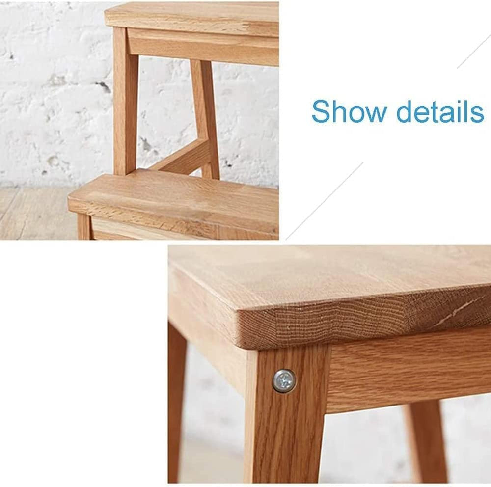 Wooden Folding Step Stool - From Where - 