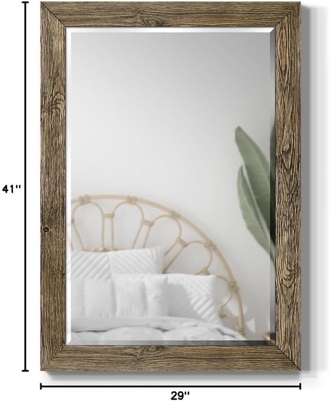 Wooden Framed Body Mirror - From Where - 
