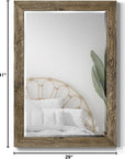 Wooden Framed Body Mirror - From Where - 