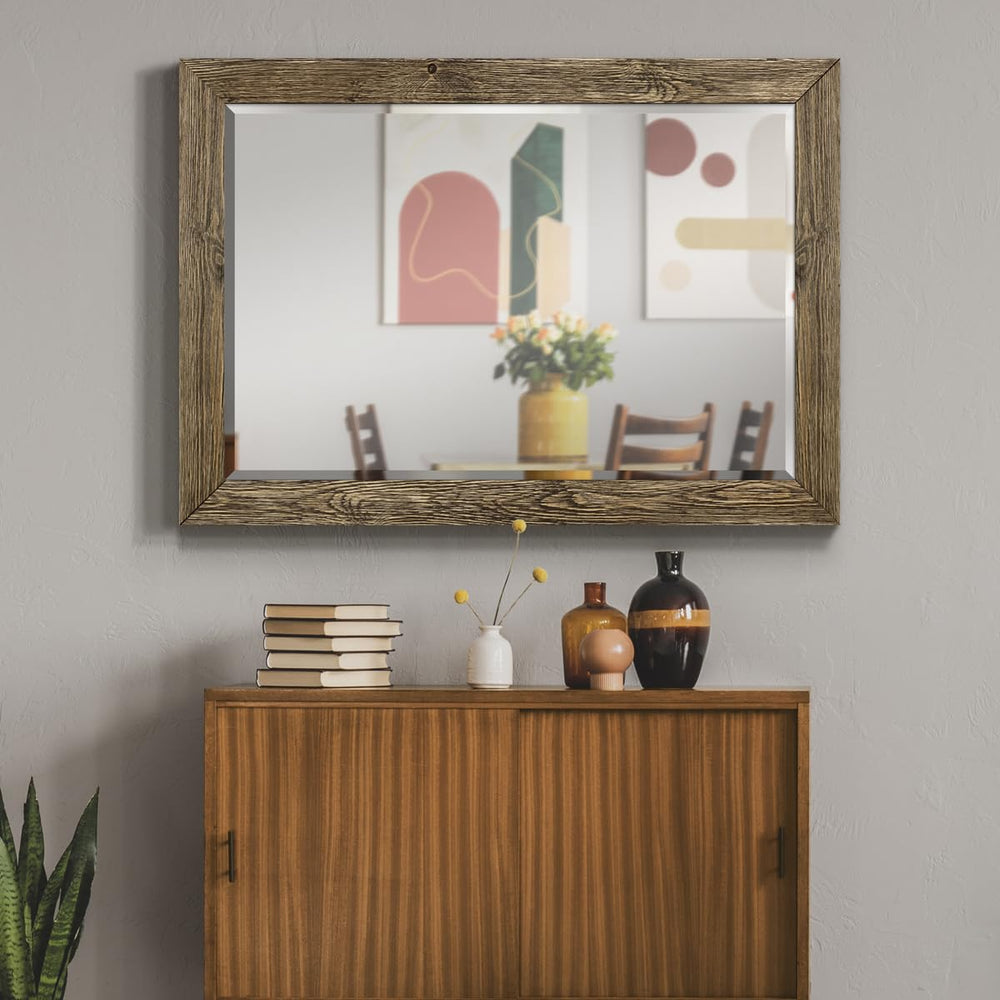 Wooden Framed Body Mirror - From Where - 