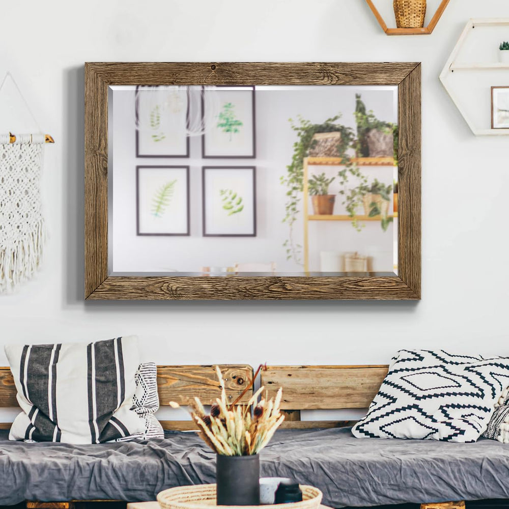 Wooden Framed Body Mirror - From Where - 