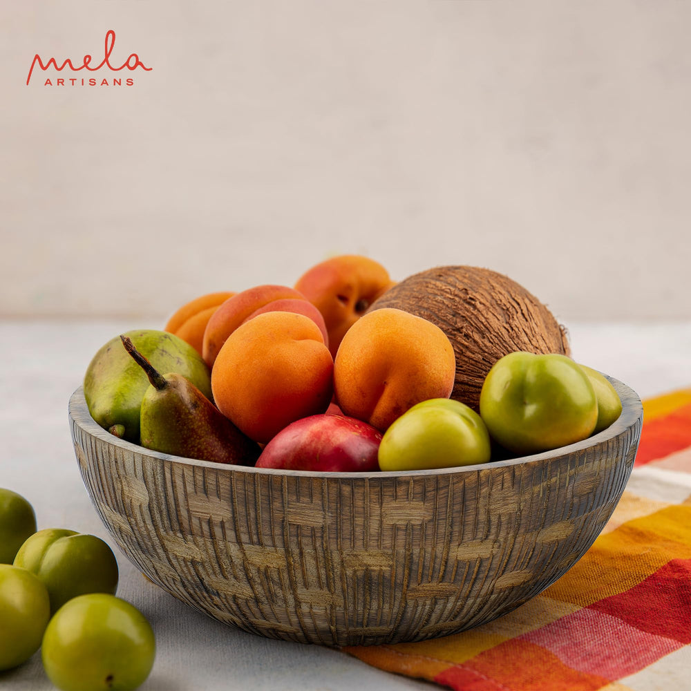 Wooden Fruit Bowl - From Where - 