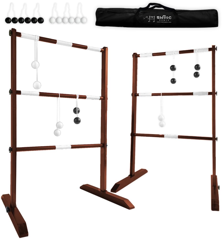 Wooden Ladder Ball Game Set - From Where - 