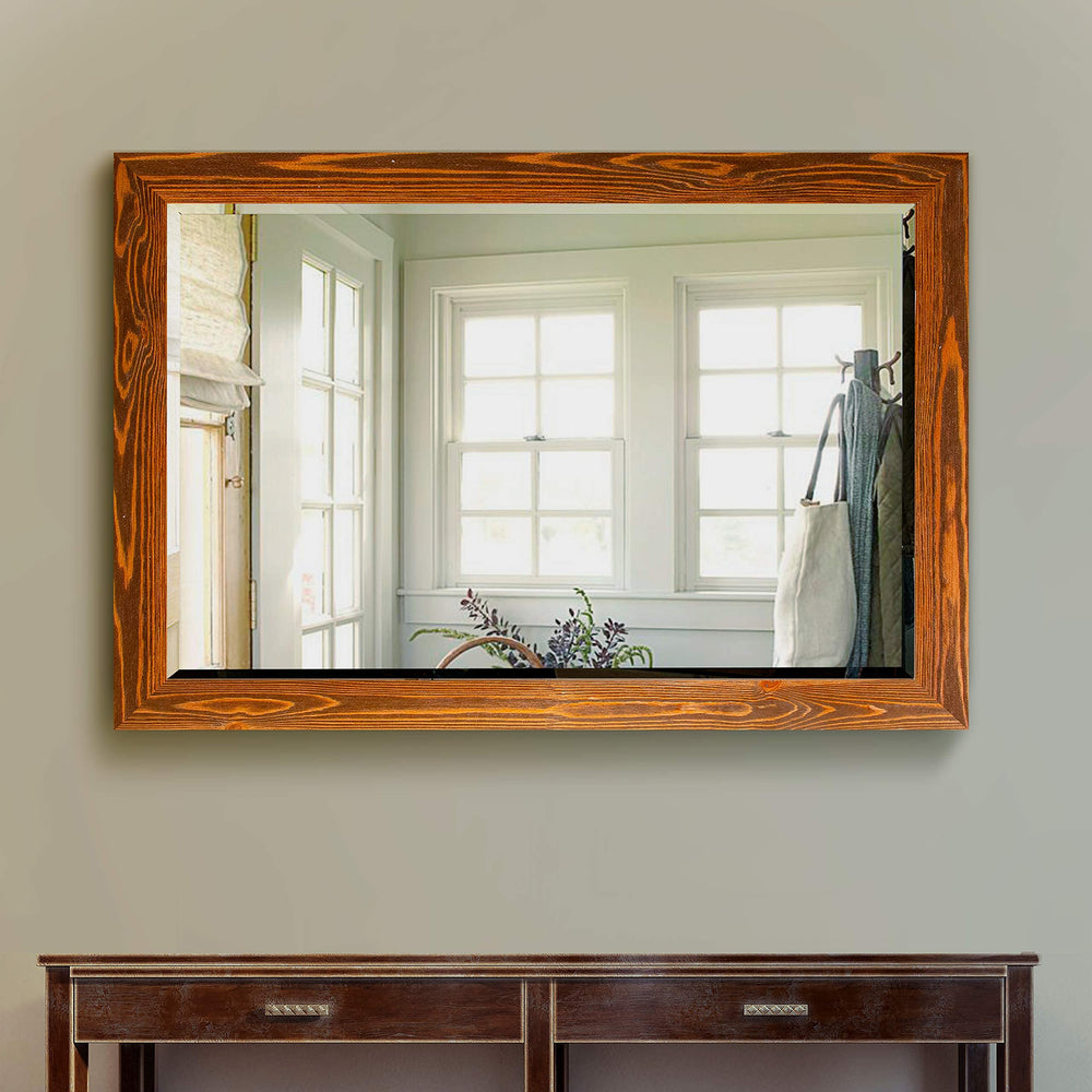 Wooden Maple Frame Body Mirror - From Where - 