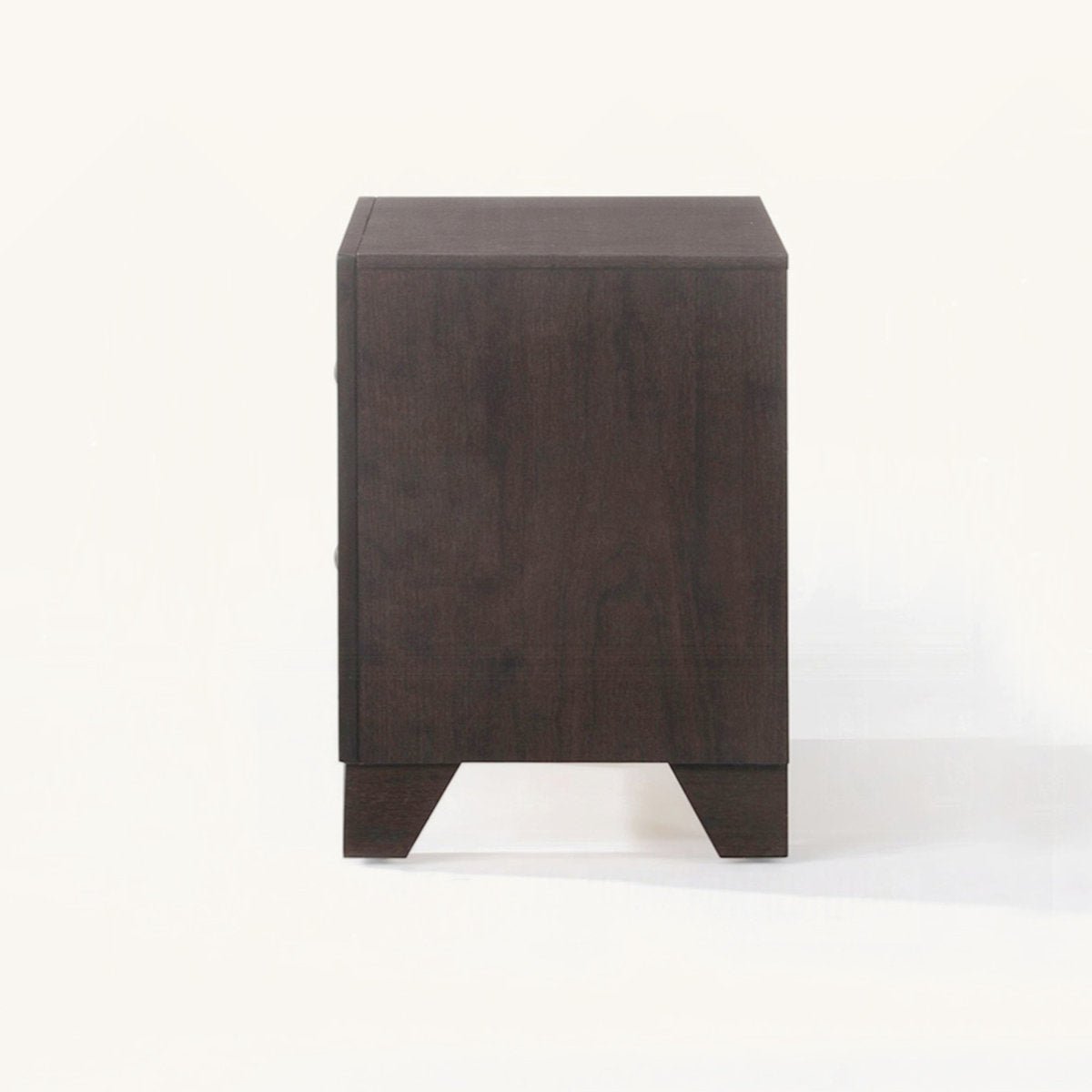 Wooden Nightstand With 2 Drawers - From Where - 