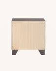 Wooden Nightstand With 2 Drawers - From Where - 