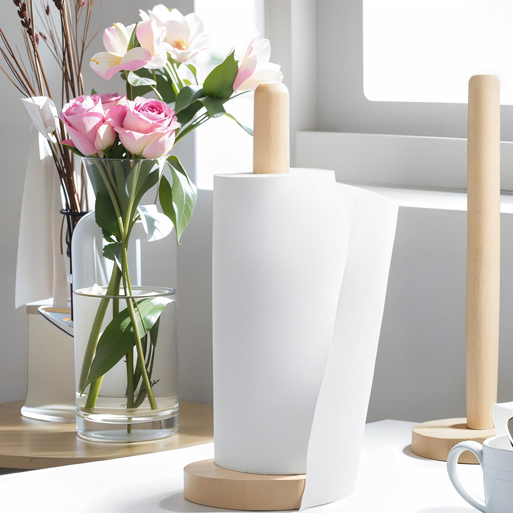 Wooden Paper Towel Holder - From Where - 