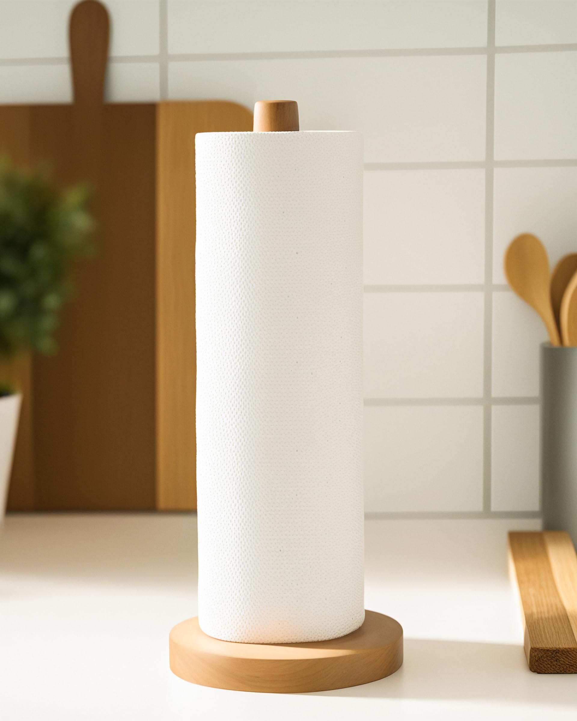 Wooden Paper Towel Holder - From Where - 