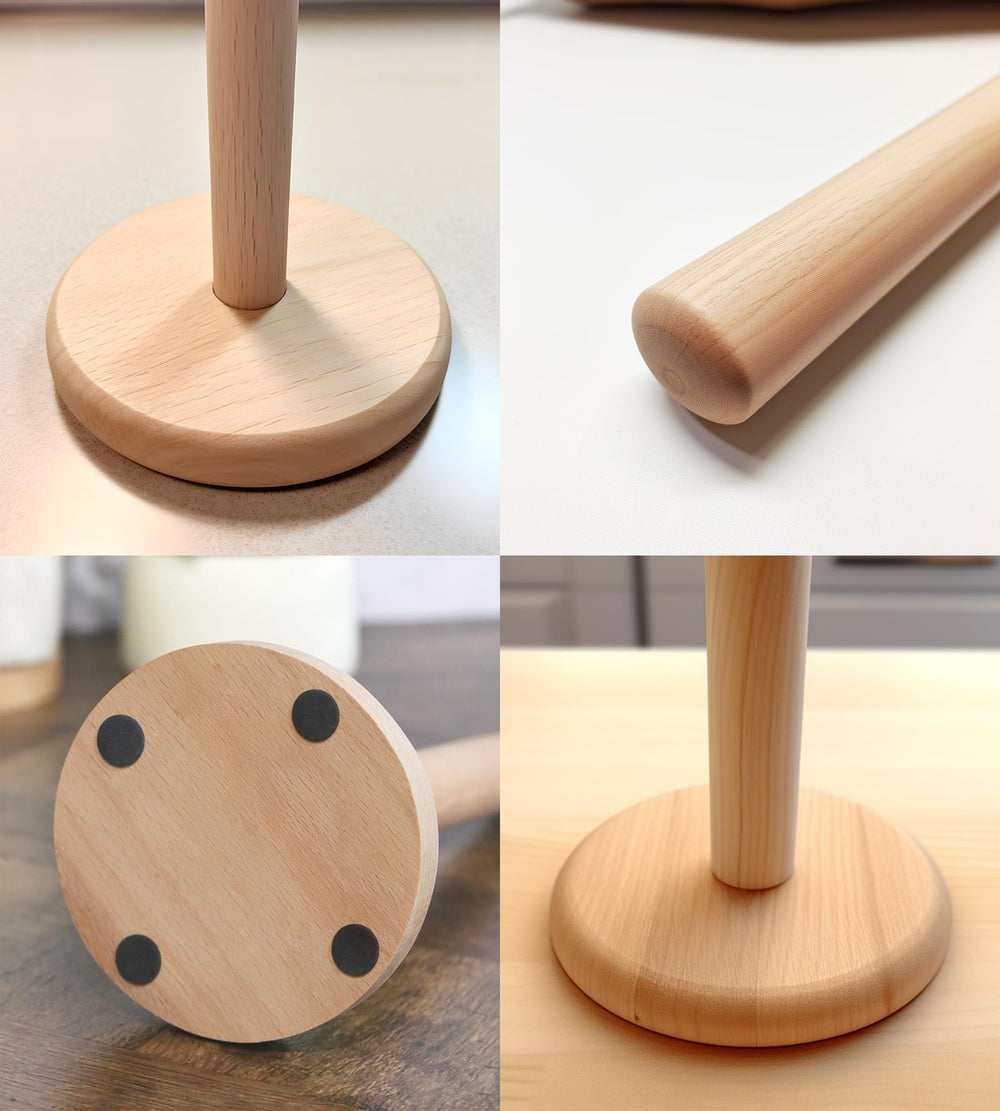 Wooden Paper Towel Holder - From Where - 