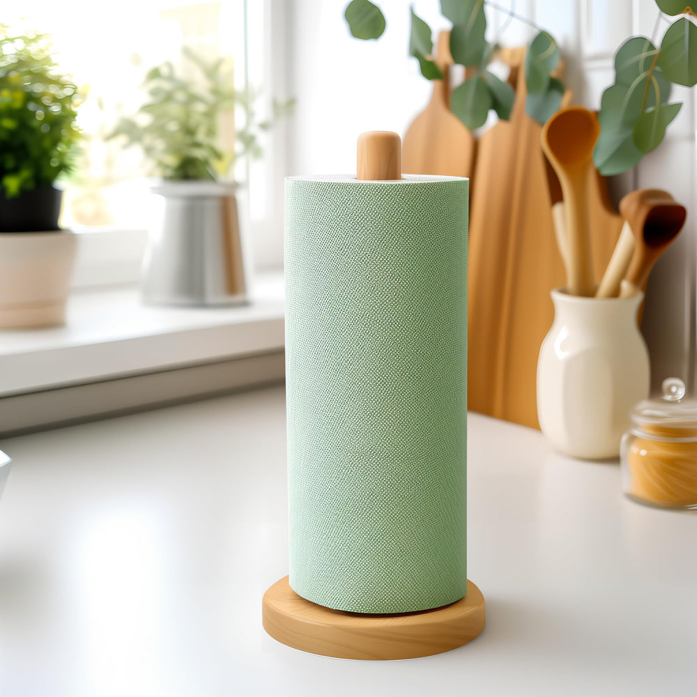 Wooden Paper Towel Holder - From Where - 