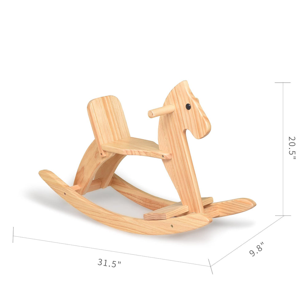 Wooden Rocking Horse - From Where - 