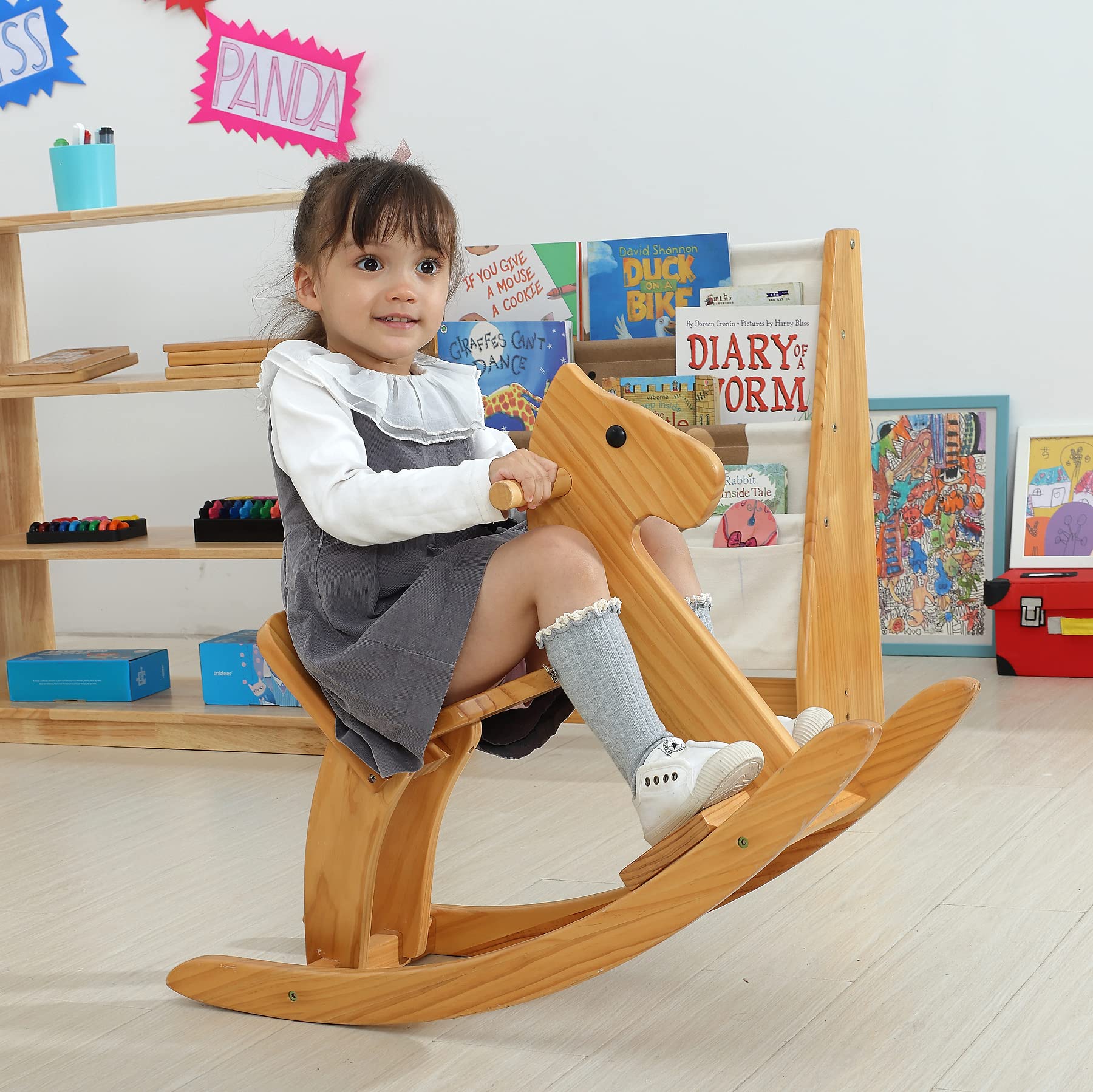 Wooden Rocking Horse - From Where - 