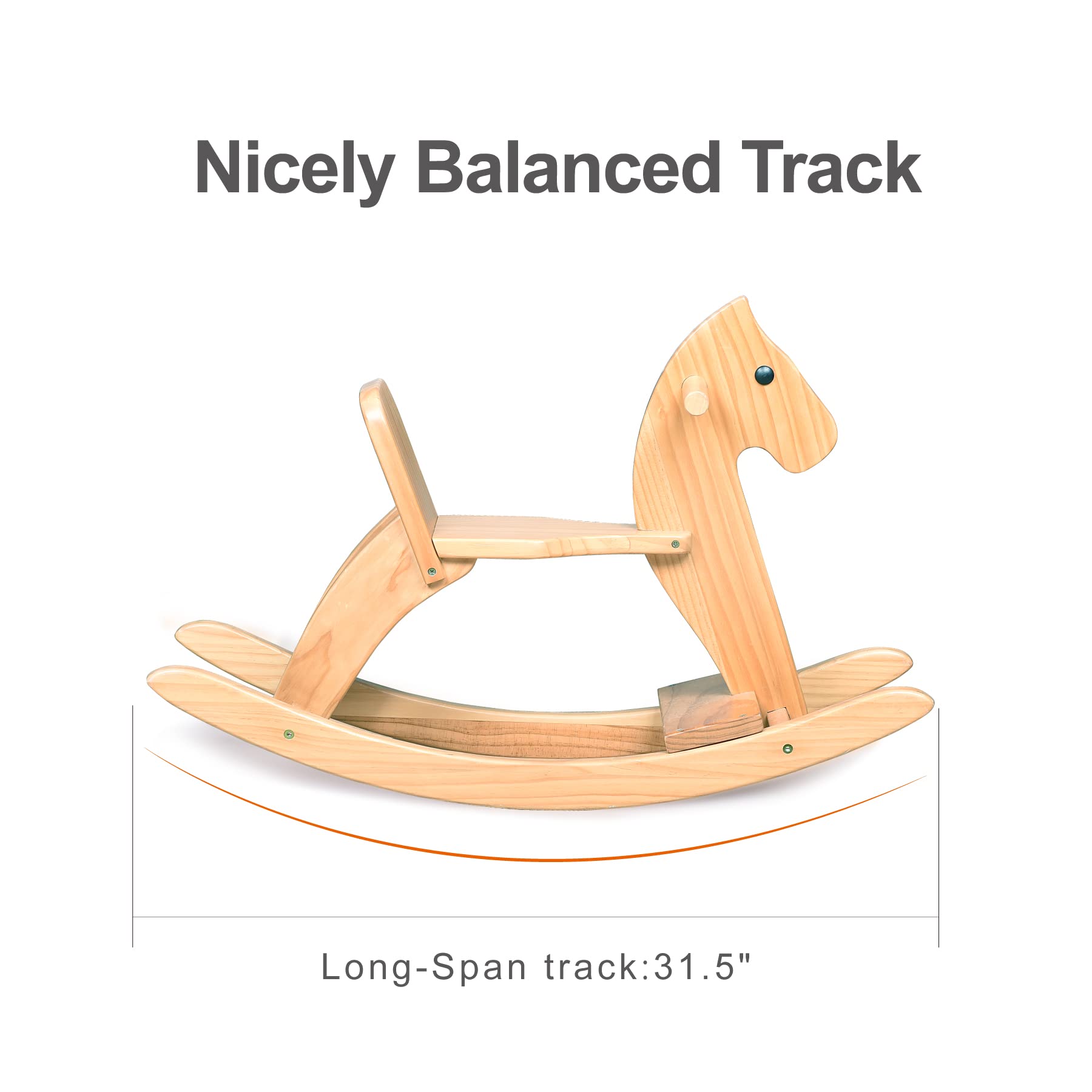 Wooden Rocking Horse - From Where - 
