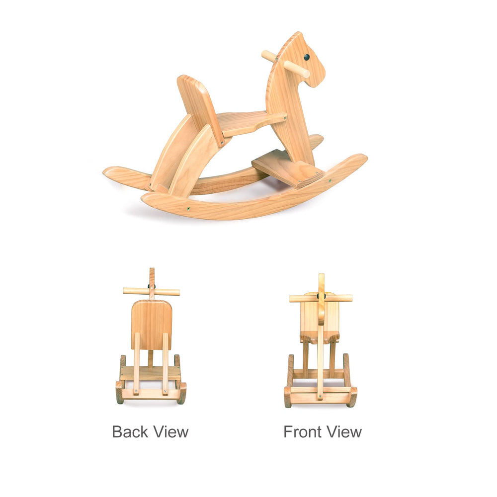 Wooden Rocking Horse - From Where - 