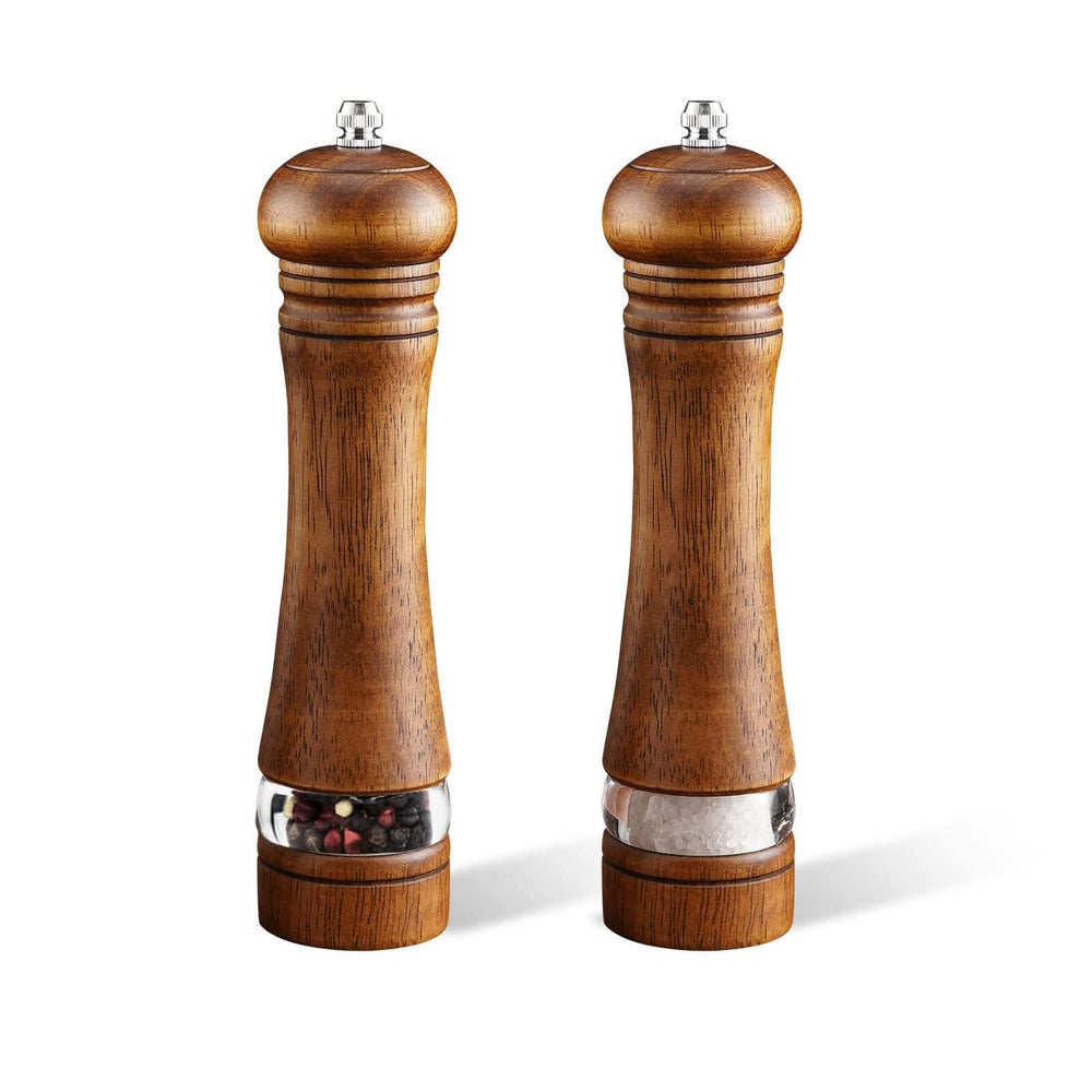 Wooden Salt and Pepper Grinder Set - From Where - 